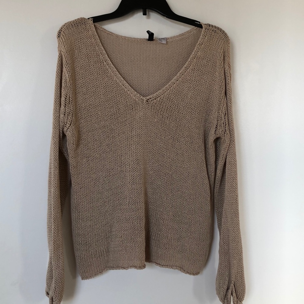 Cream Colored Knit Sweater